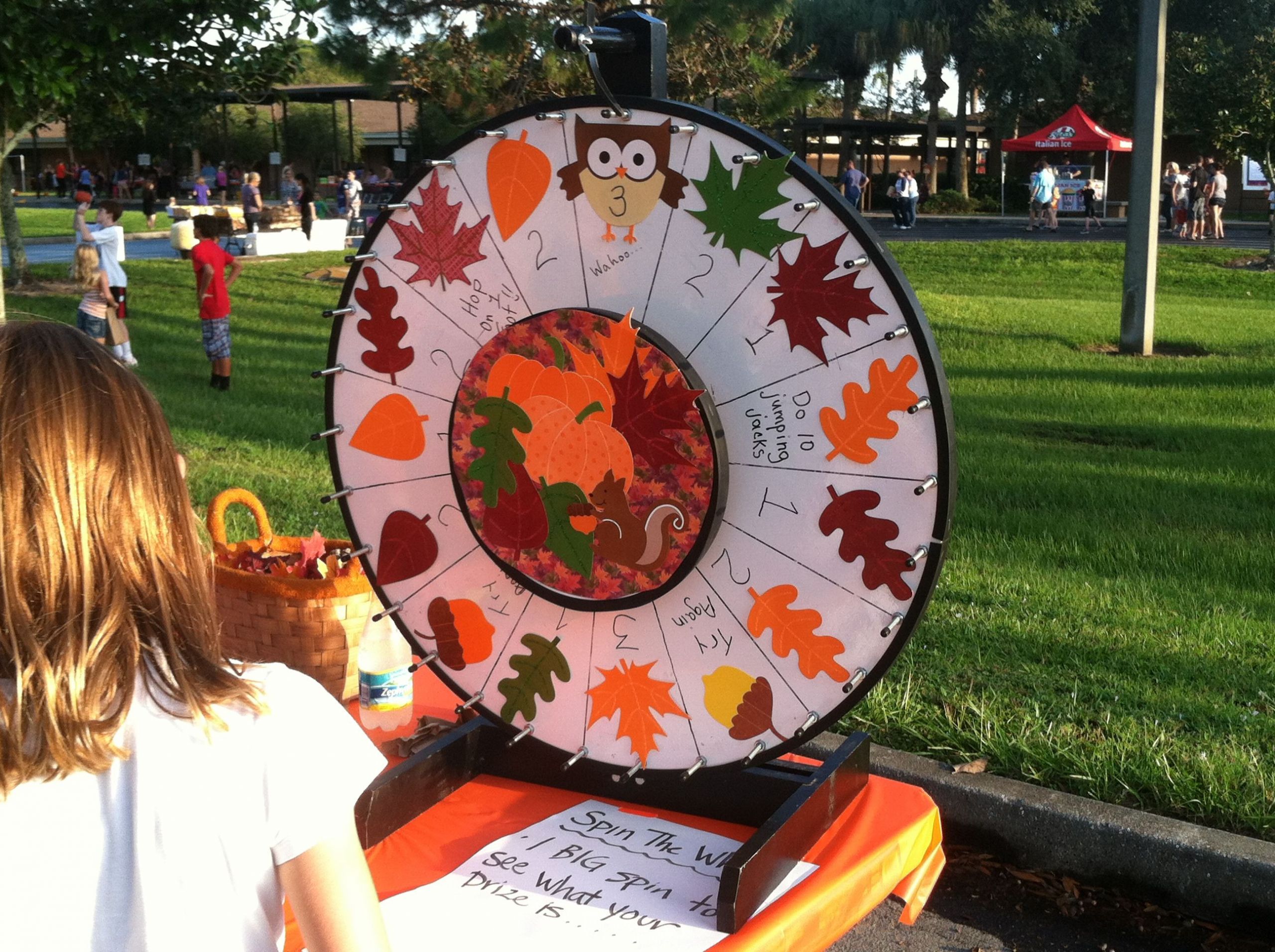 Fall Festival Ideas For Schools
 Elementary School Fall Festival Game Ideas Wheel Spin