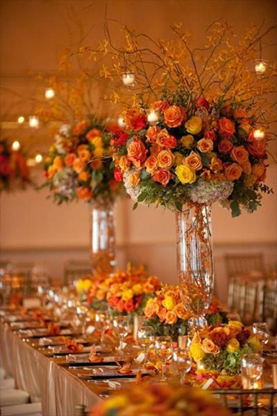 Fall Wedding Centerpiece Ideas
 Picking the Perfect Natural Autumn Decorations