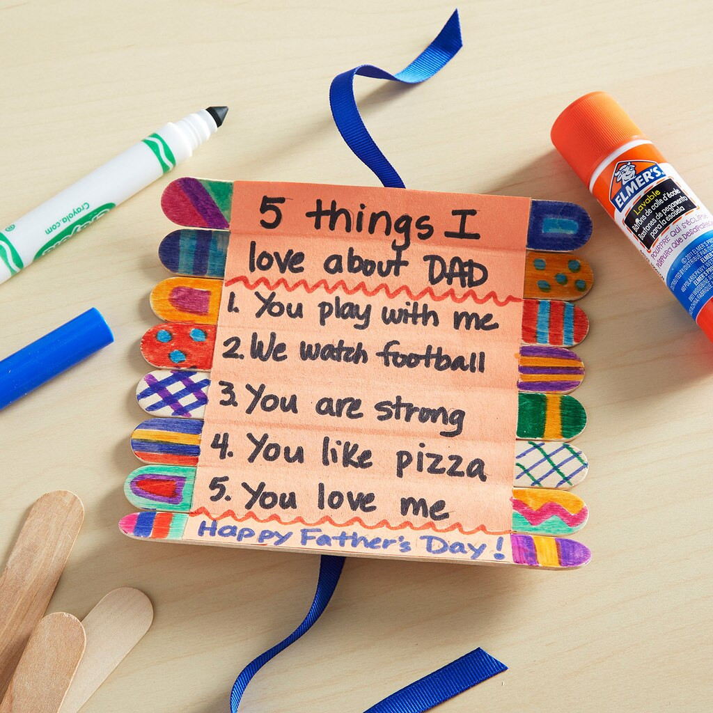 Fathers Day Crafts
 Father s Day Craft Stick Roll Up Card