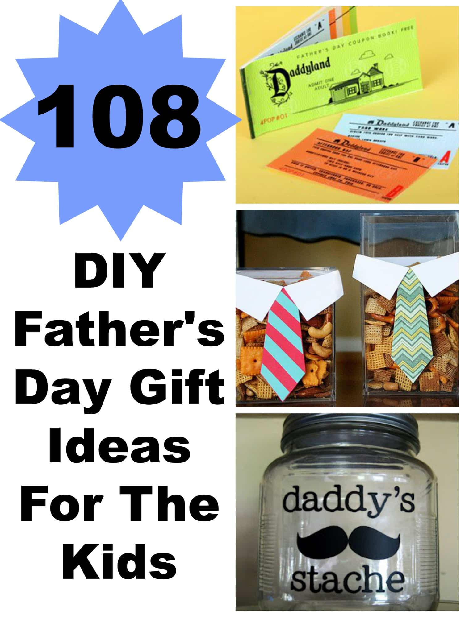Fathers Day Diy Gifts
 108 DIY Father s Day Gift Ideas For The Kids Lady and