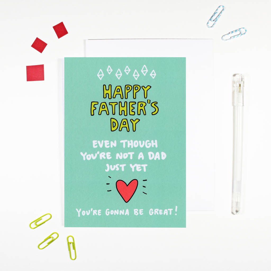 Fathers Day Gift For Expecting Dad
 expectant father s day card by angela chick