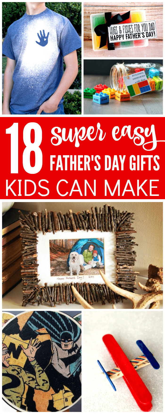 Fathers Day Gifts From Kid
 18 Easy Father s Day Gifts Kids Can Make