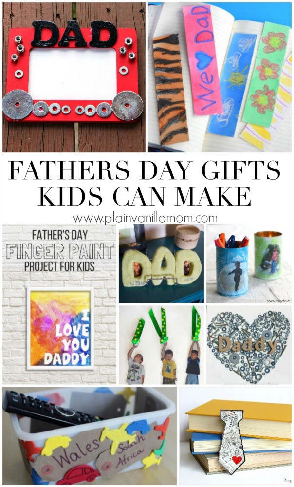 Fathers Day Gifts From Kid
 Father s Day Gifts Kids Can Make Plain Vanilla Mom