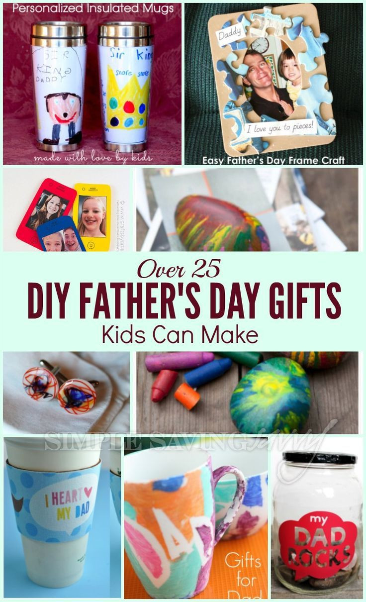 Fathers Day Gifts From Kid
 Over 25 DIY Father s Day Gifts Kids Can Make