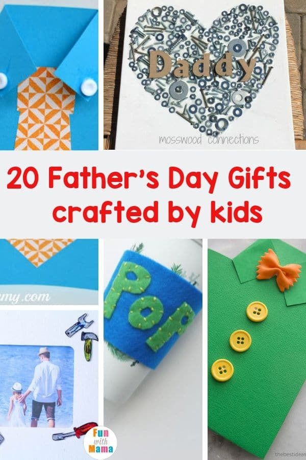 Fathers Day Gifts From Kid
 Homemade Father s Day Gifts from Kids Fun with Mama