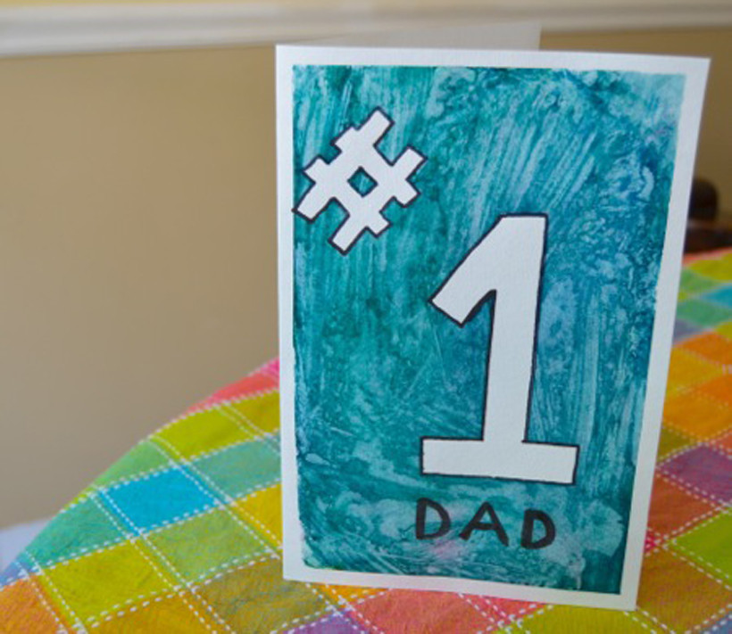 Fathers Day Ideas Cards
 Easy Father s Day Card Draft Idea for Kids