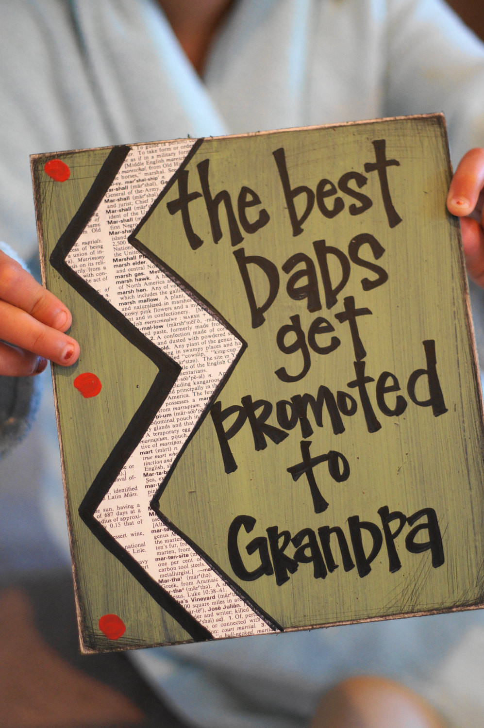 Fathers Day Ideas For Grandpas
 Best dad s promoted to grandpa card