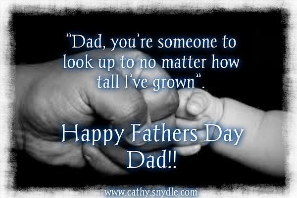 Fathers Day Quote For Son
 Fathers Day Quotes Cathy
