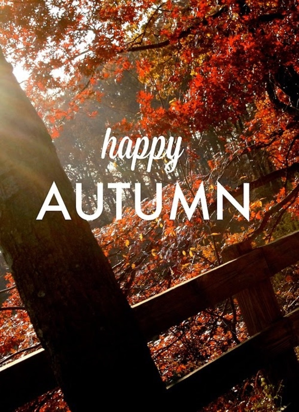 First Day Of Fall Quotes
 20 Happy Fall Quotes
