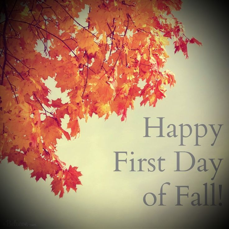 First Day Of Fall Quotes
 Happy first day of Autumn Fall my friend