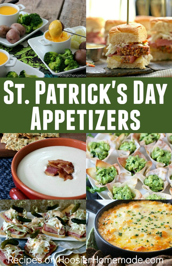 Food For St Patrick's Day Party
 St Patrick s Day Appetizers Hoosier Homemade