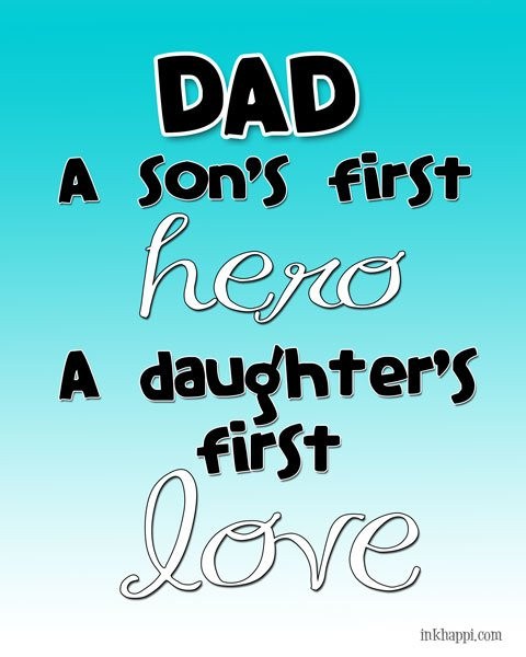 Free Fathers Day Quotes
 Printable Quotes to Make "Dad" Feel Special for Fathers