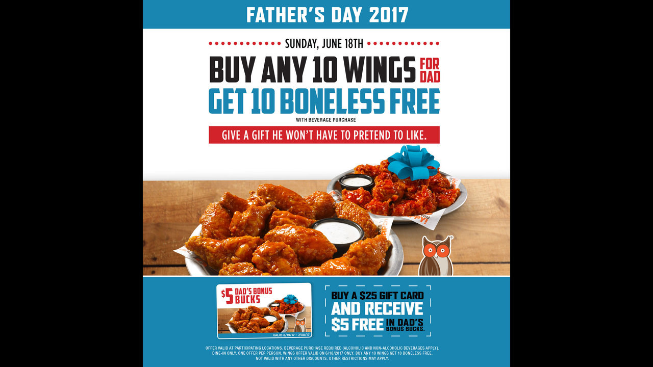 Free Food Fathers Day
 Friday Freebies Treat dad to free food Father s Day weekend