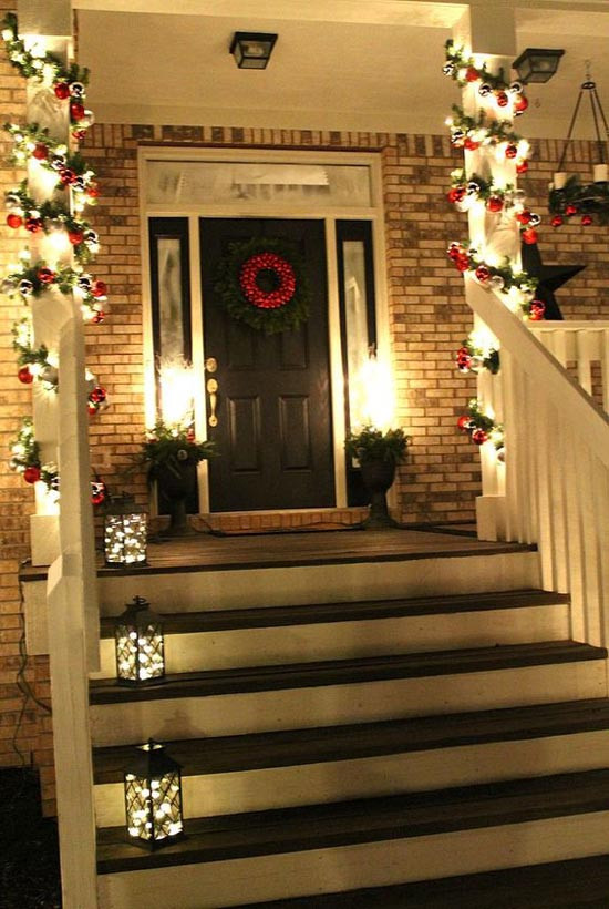Front Porch Christmas Decorations
 35 Cool Christmas Porch Decorating Ideas All About Christmas