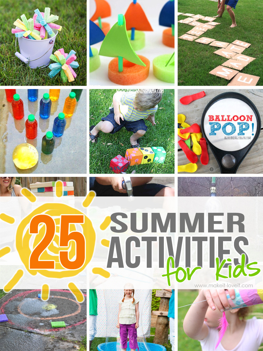 Fun Outdoor Activities For Kids
 25 Outdoor Summer Activities for Kids