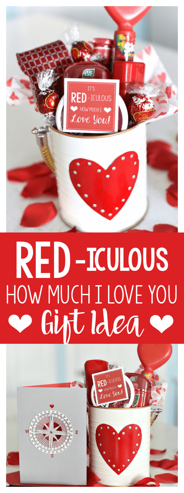 Fun Valentines Day Gifts
 Cute Valentine s Day Gift Idea RED iculous Basket