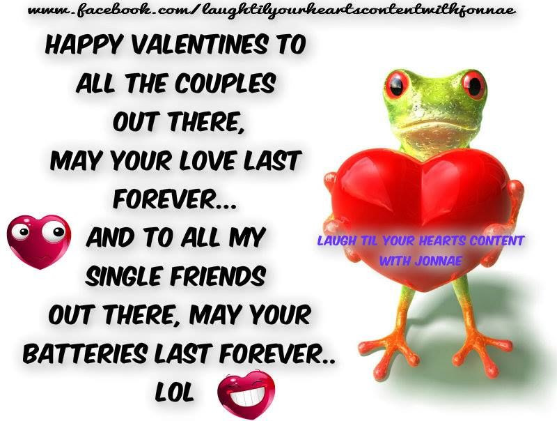 Funny Happy Valentines Day Quotes
 Funny Happy Valentines Day Quote For Couples And Singles