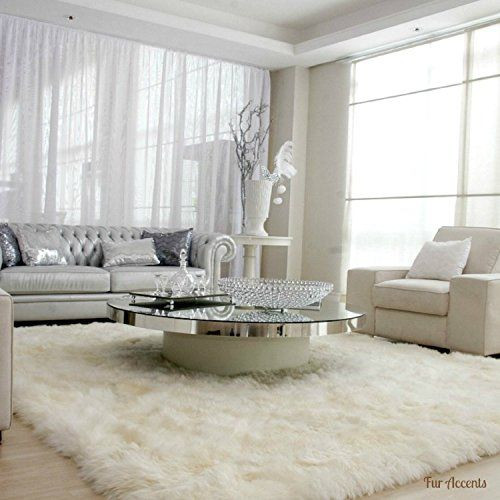 Furry Rugs For Living Room
 Accessories Faux Bear Skin Rug Decoration for Living