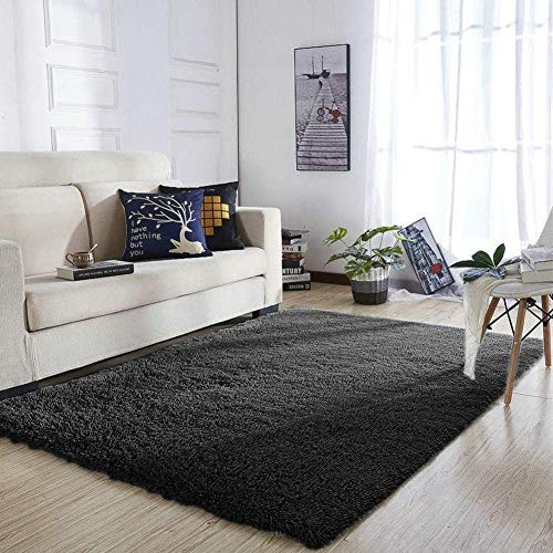Furry Rugs For Living Room
 Black Furry Rug Amazon