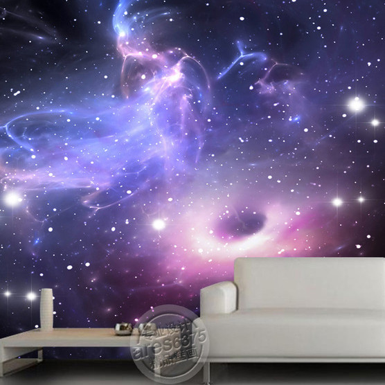 Galaxy Bedroom Wallpaper
 Aliexpress Buy Free shipping KTV bar large mural