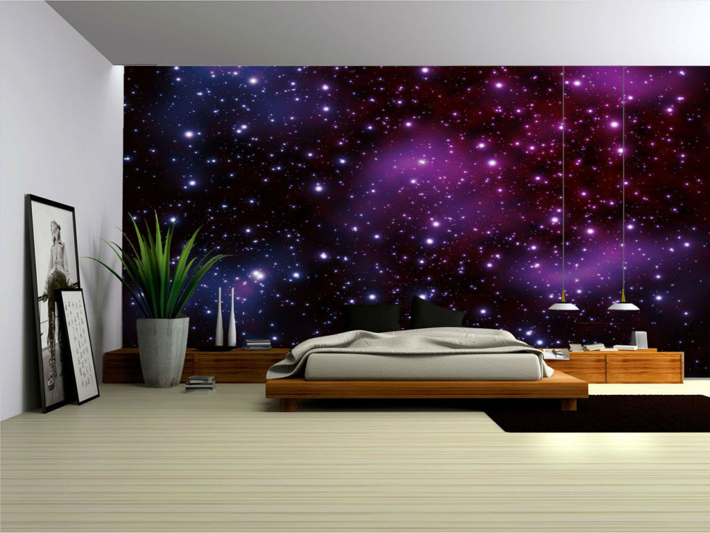 Galaxy Bedroom Wallpaper
 latest 3D wallpaper for bedroom ideas for making your