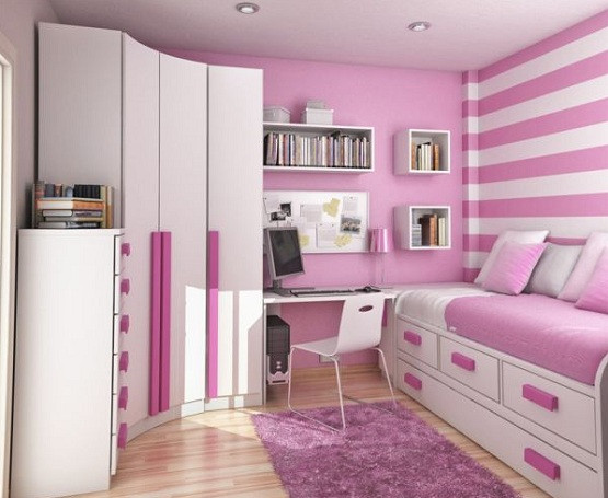 Girls Bedroom Paint Ideas
 Stylish & romantic pink paint ideas for girl bedroom
