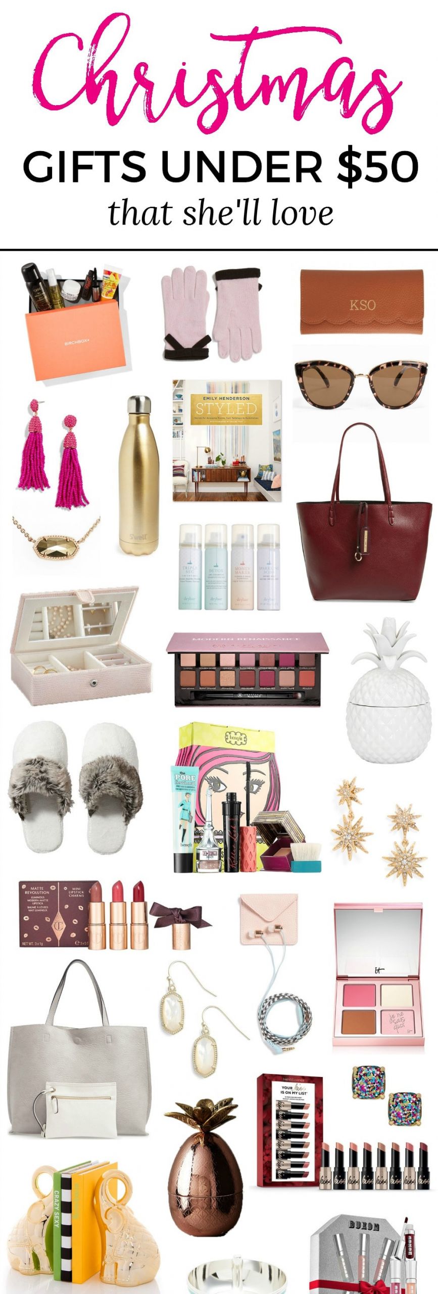 Great Christmas Gifts For Women
 The Best Christmas Gift Ideas for Women under $50