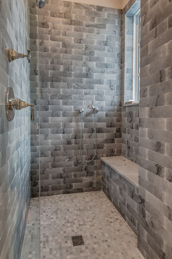 Grey Bathroom Tile Combinations
 17 Creative and Cool Walk in Shower Ideas for 2019