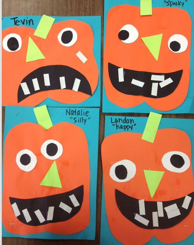 Halloween Art And Crafts For Preschoolers
 Preschool Pumpkin Jack o Lantern TONS of cute projects