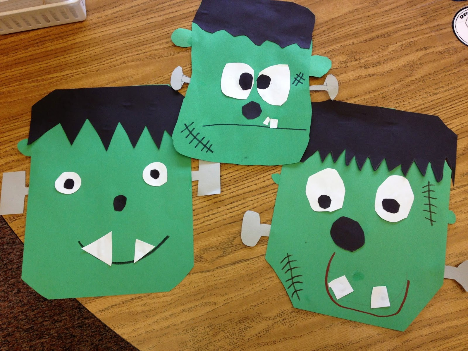 Halloween Art And Crafts For Preschoolers
 Classroom Freebies Too Frankenstein Craft