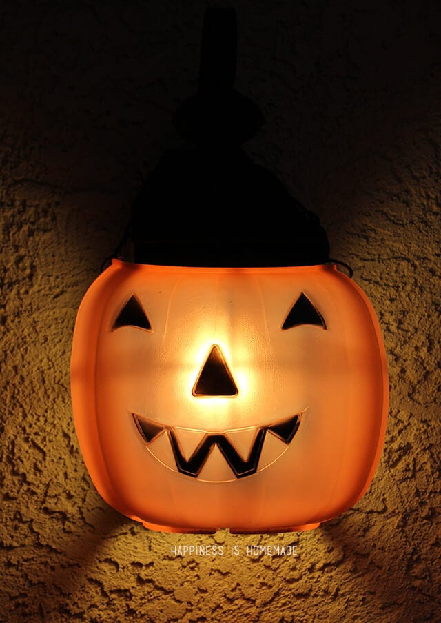 Halloween Porch Light Covers
 The Cheapest & Easiest Halloween Decorations EVER Jack O