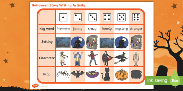 Halloween Story Ideas
 Halloween Story Writing Ideas