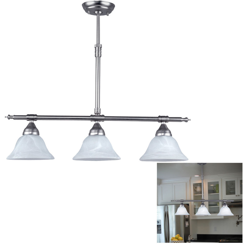 Hanging Light Fixtures For Kitchen
 Brushed Nickel Kitchen Island Pendant Light Fixture Dining