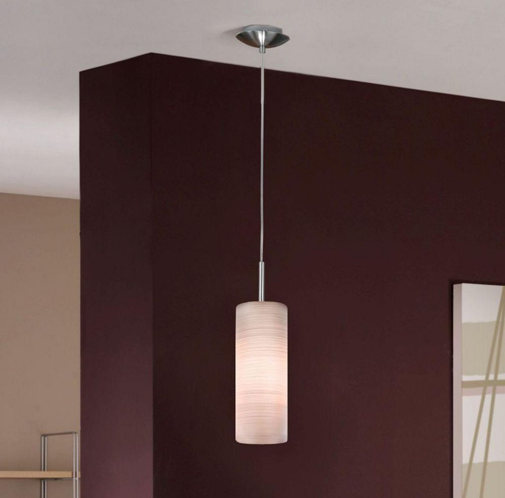 Hanging Light Fixtures For Kitchen
 1 Light Matte Nickel Hanging Mini Ceiling Pendant Kitchen