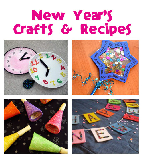 Happy New Year Craft
 New Year s Crafts & Recipes