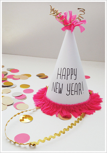 Happy New Year Craft
 New Year s Eve Crafts Party Hats Fun Crafts Kids
