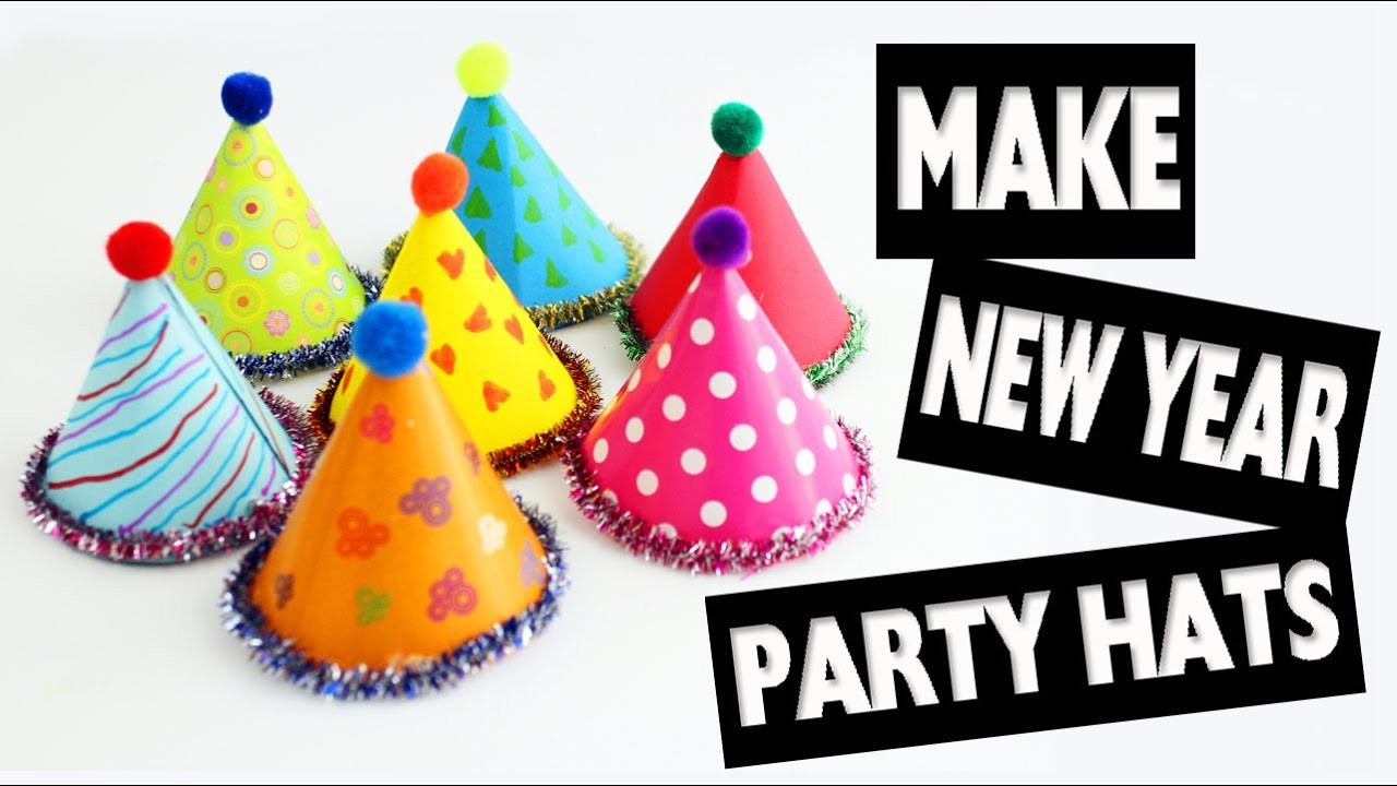 Happy New Year Craft
 Happy New Year New Year Doll Hats Easy Doll Crafts
