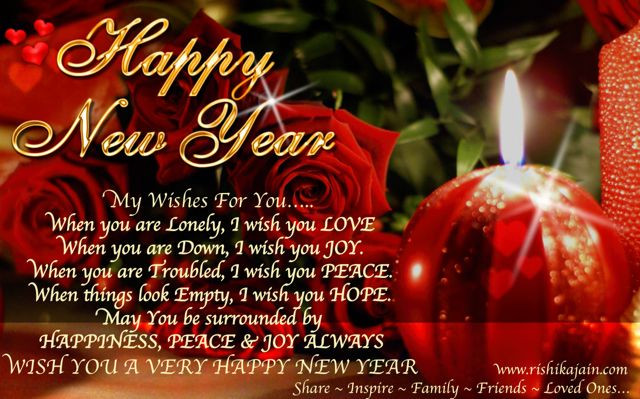 Happy New Year Wishes Quotes
 New Year Quotes For Friends And Family QuotesGram