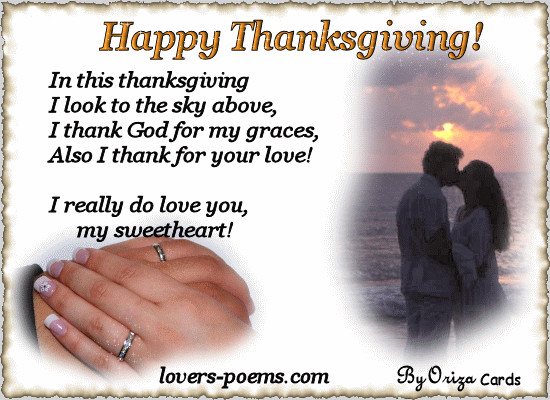 Happy Thanksgiving Love Quotes
 Happy Thanksgiving my love