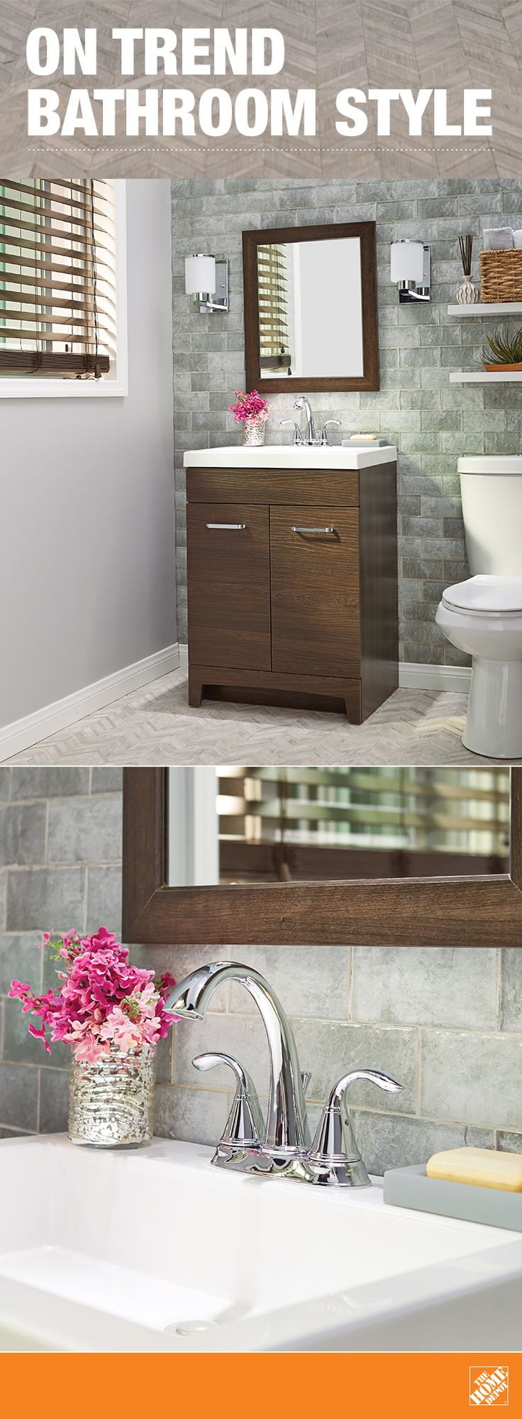 Home Depot Bathroom Remodel Ideas
 376 best images about Bathroom Design Ideas on Pinterest