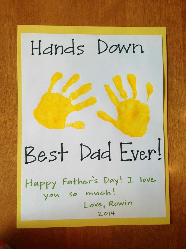 Homemade Fathers Day Card Ideas
 Hands down card father s day