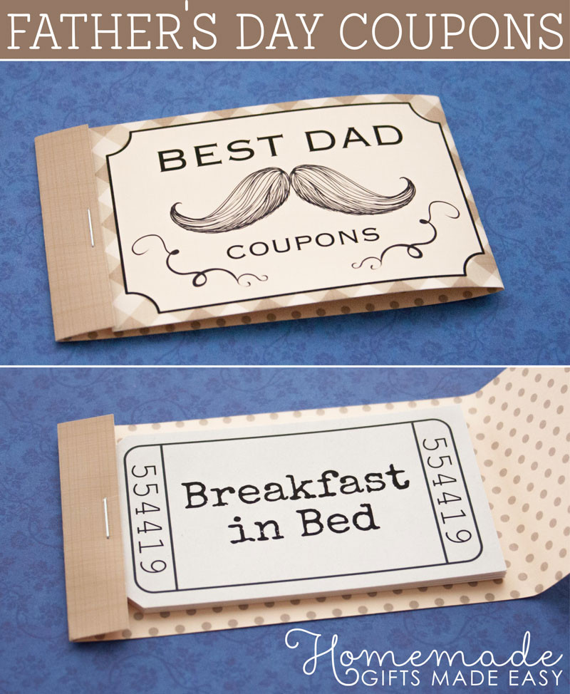 Homemade Fathers Day Gifts
 Homemade Fathers Day Gifts & Crafts to Make