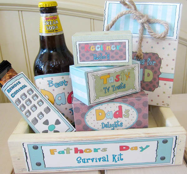 Homemade Fathers Day Gifts
 Homemade Father s Day "Survival Kit" Gift