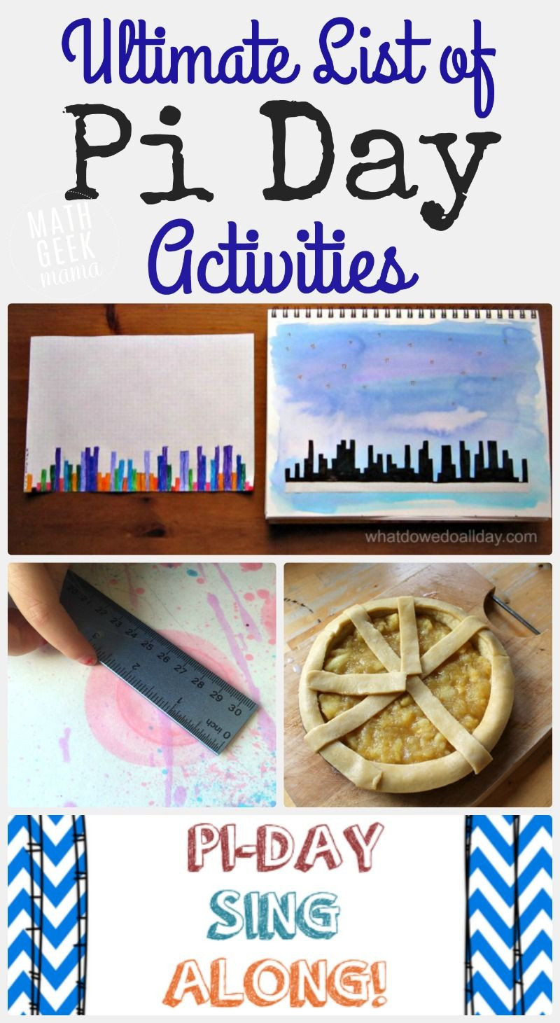 Ideas For A Pi Day Project
 Pi Day Huge list of FREE Pi Day Activities for All Ages