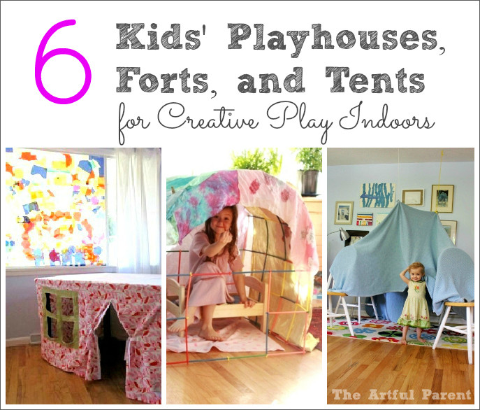 Indoor Forts For Kids
 6 Kids Playhouses Forts and Tents for Creative Play Indoors