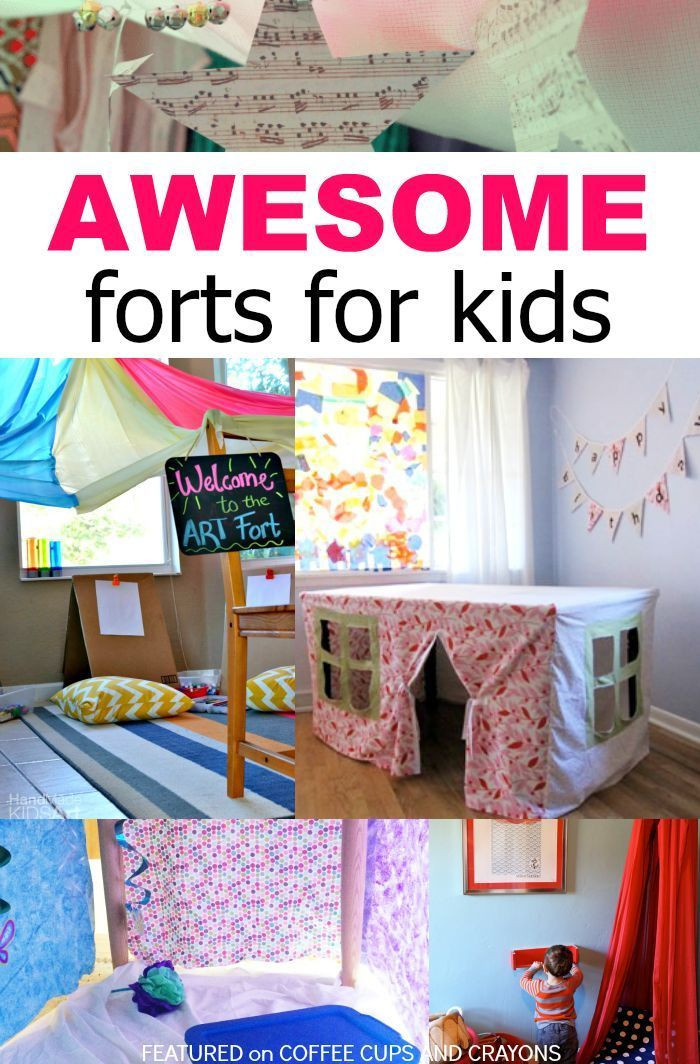 Indoor Forts For Kids
 423 best School s Out Holiday Fun images on Pinterest