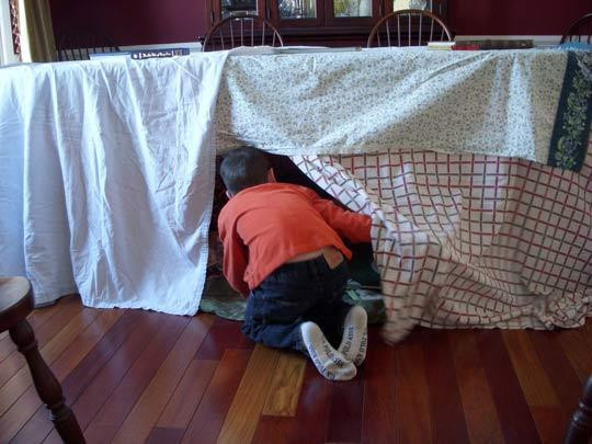 Indoor Forts For Kids
 Resourcefulness Games for Kids The Boy Scout