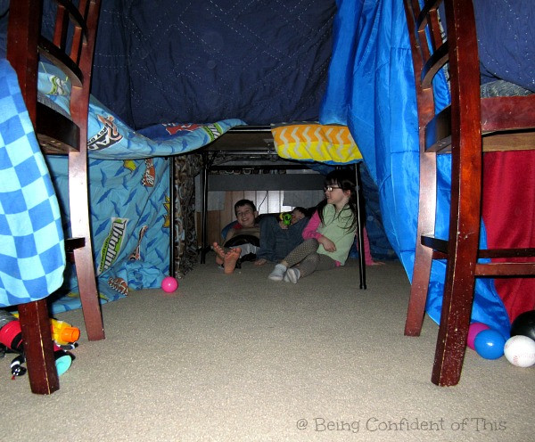 Indoor Forts For Kids
 Energy burning Indoor Fun for Kids