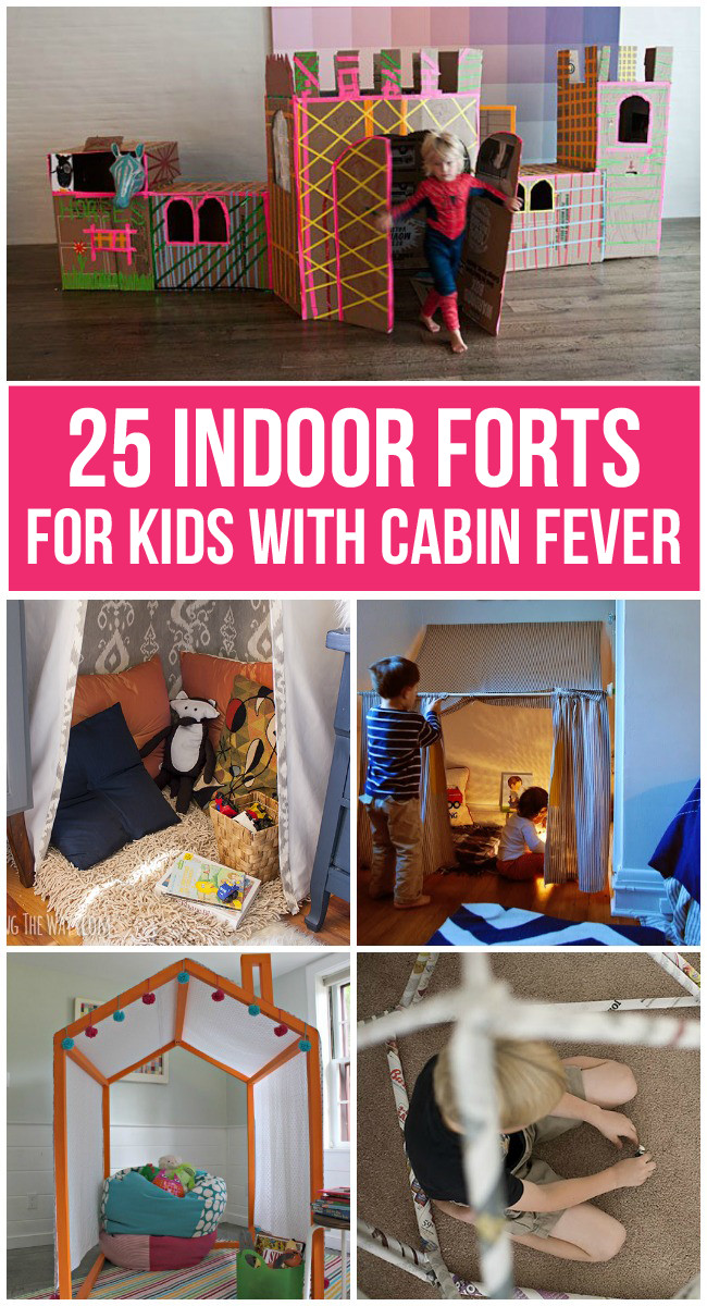 Indoor Forts For Kids
 25 Indoor Forts for Kids With Cabin Fever