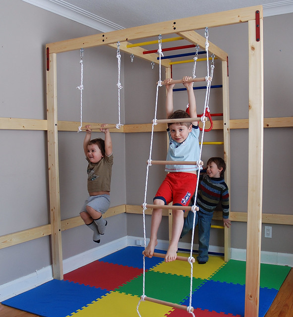 Indoor Gym Kids
 Indoor jungle gym for your home